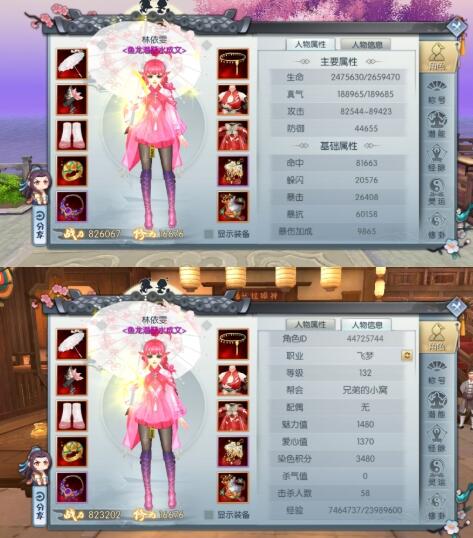 人物属性